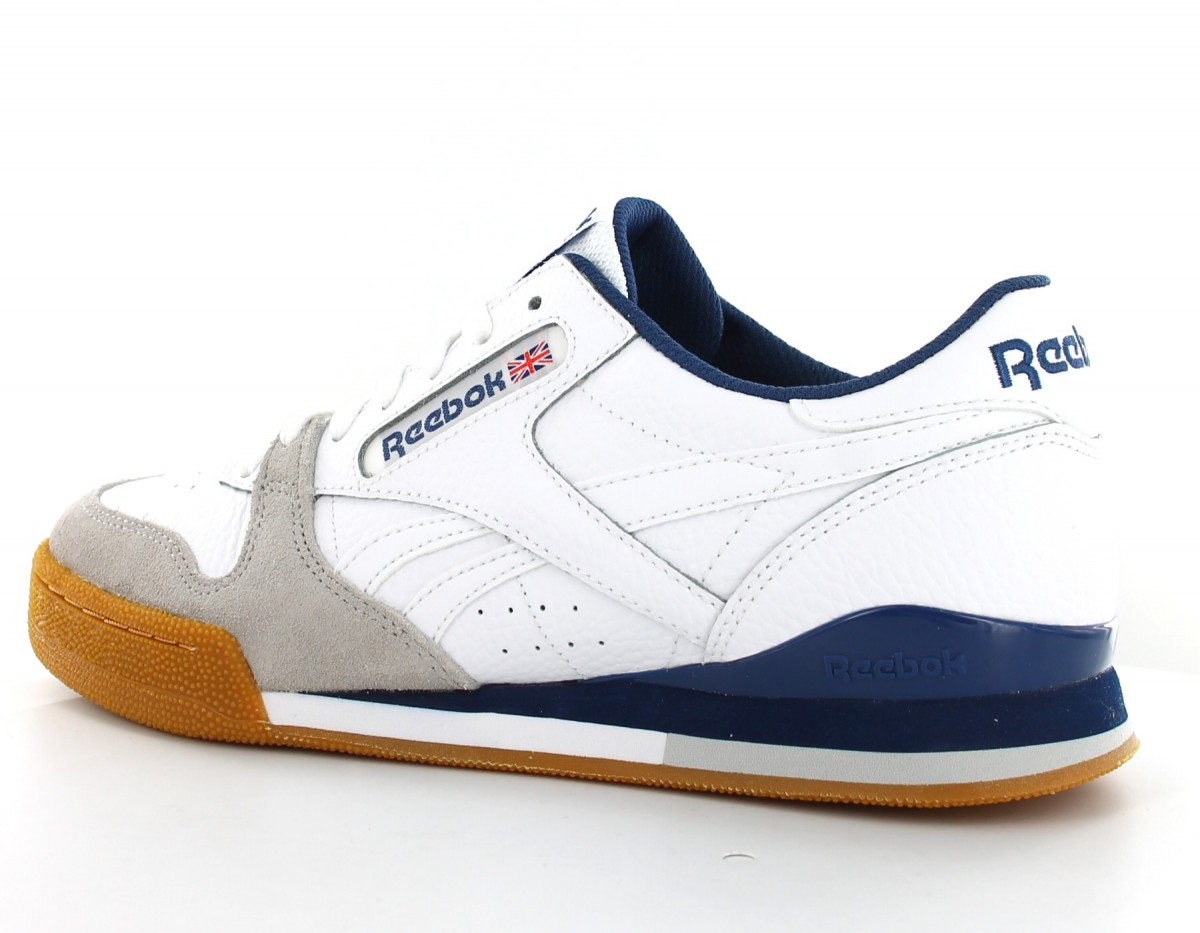 Reebok Phase 1 pro retro blanc bleu gomme