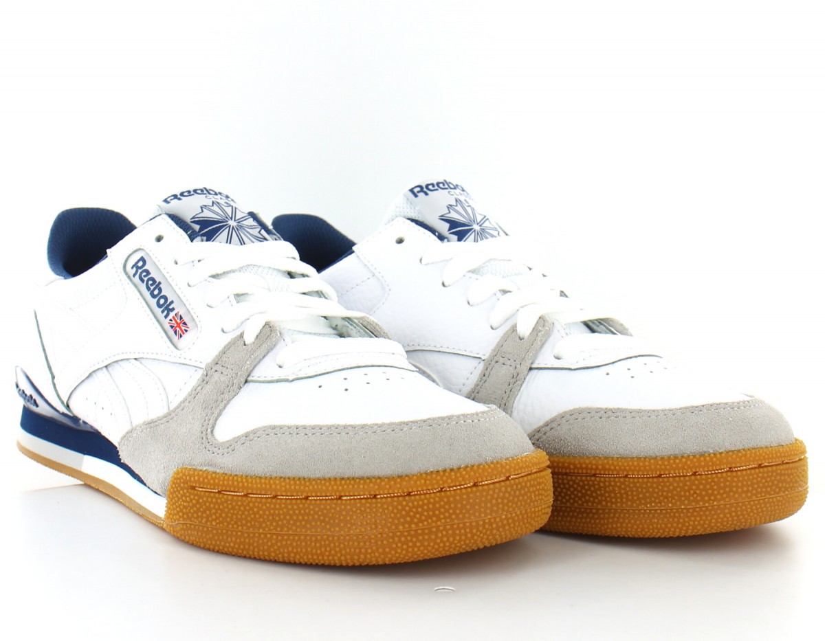 Reebok Phase 1 pro retro blanc bleu gomme