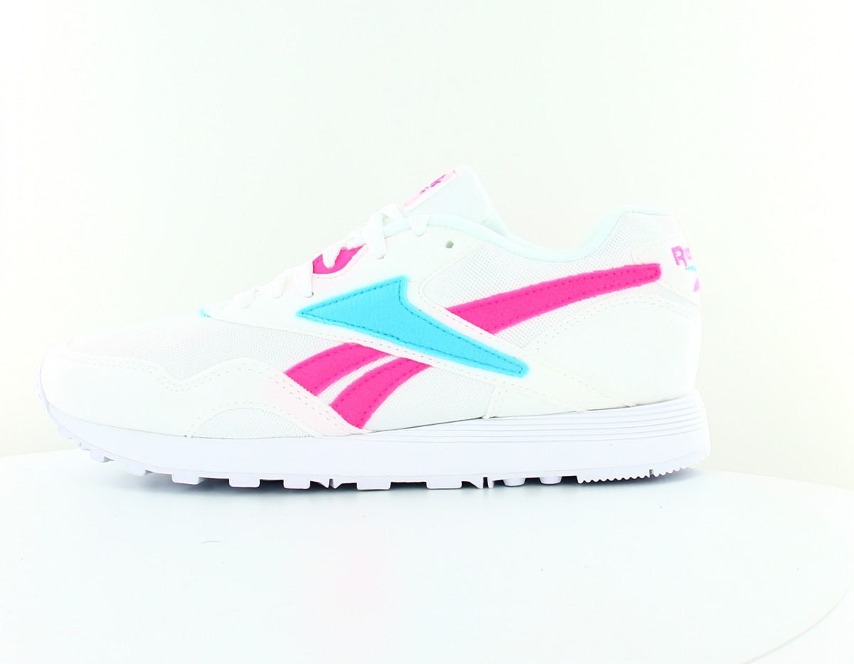 Reebok Rapide MU blanc rose bleu ciel