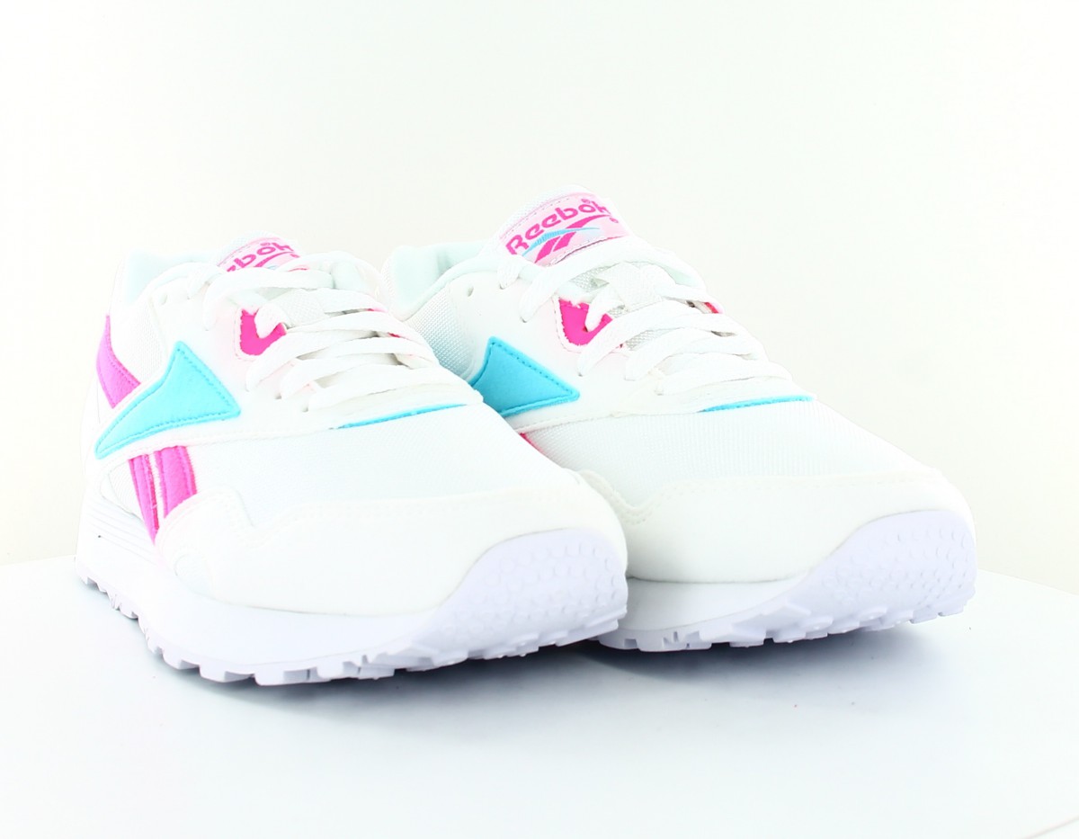 Reebok Rapide MU blanc rose bleu ciel