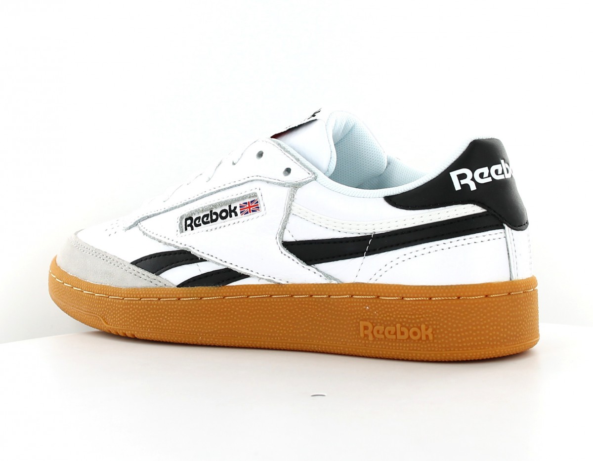 Reebok Revenge plus gum blanc noir gum