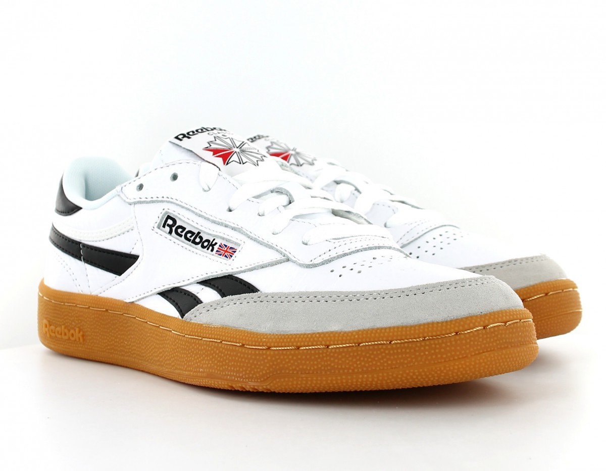 Reebok Revenge plus gum blanc noir gum