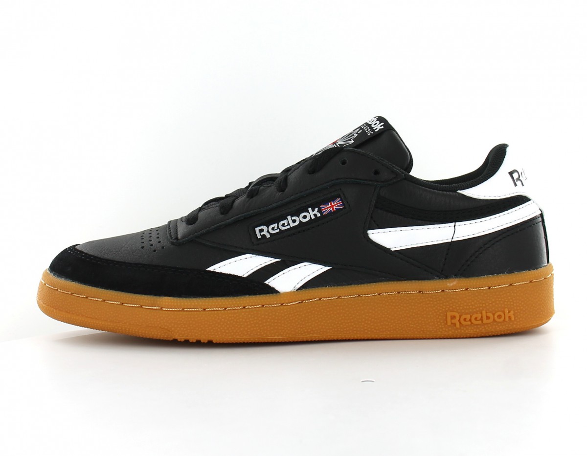 Reebok Revenge plus gum noir blanc gum