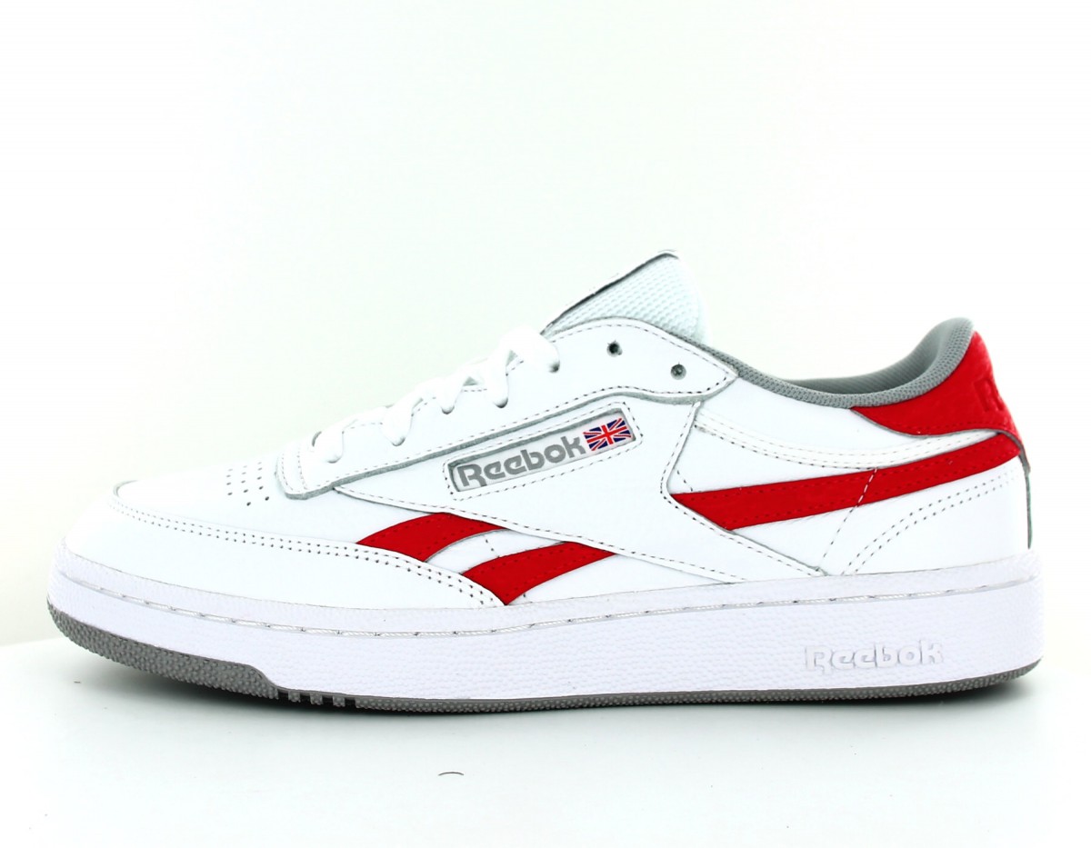 Reebok Revenge plus mu Blanc-rouge-gris