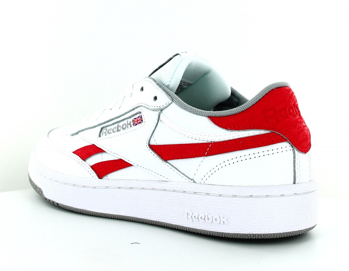 Reebok Revenge plus mu Blanc-rouge-gris