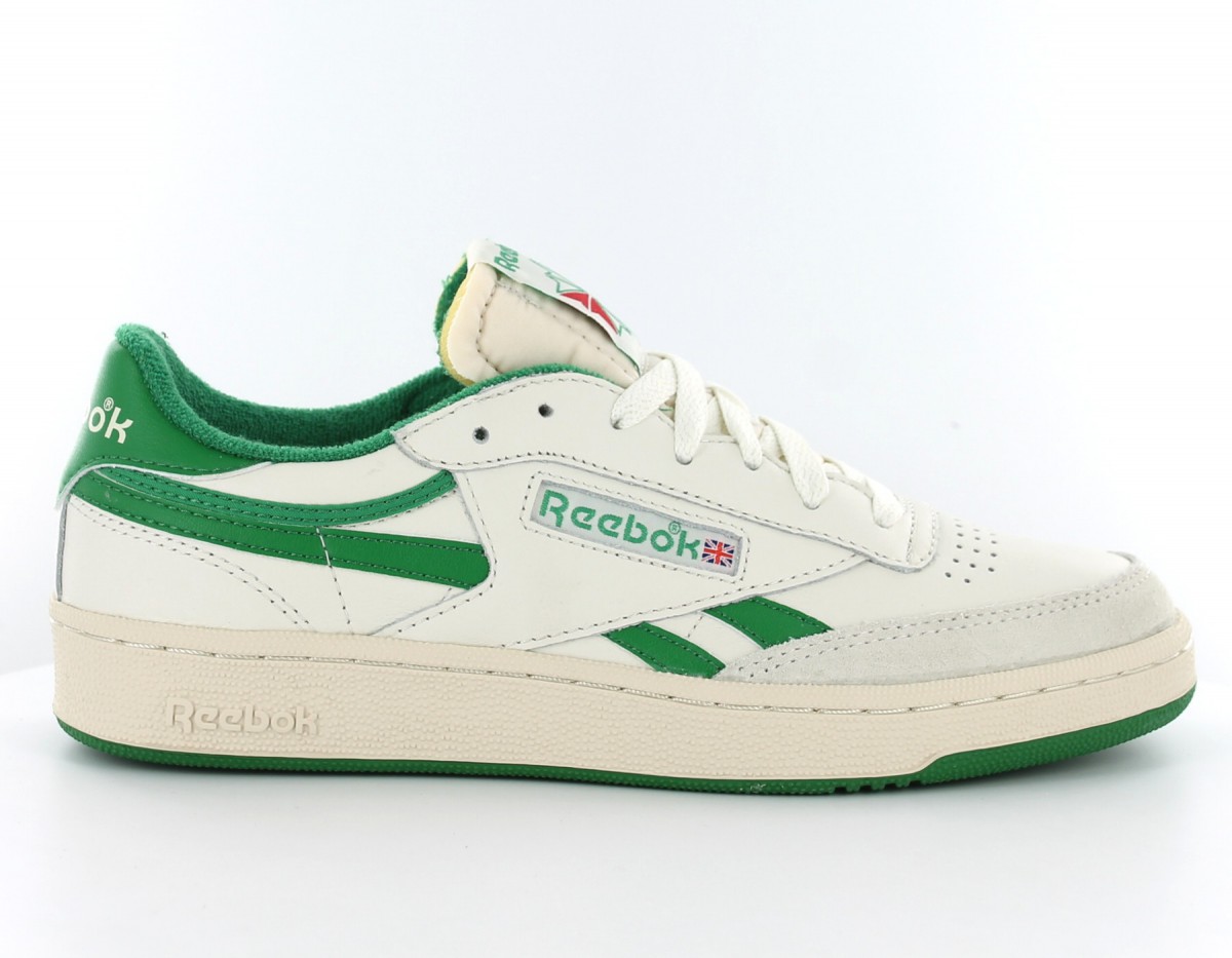 Reebok revenge plus vintage blanc-vert