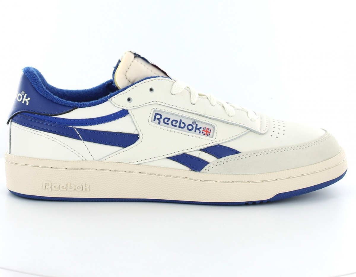 Reebok revenge plus vintage blanc-bleu