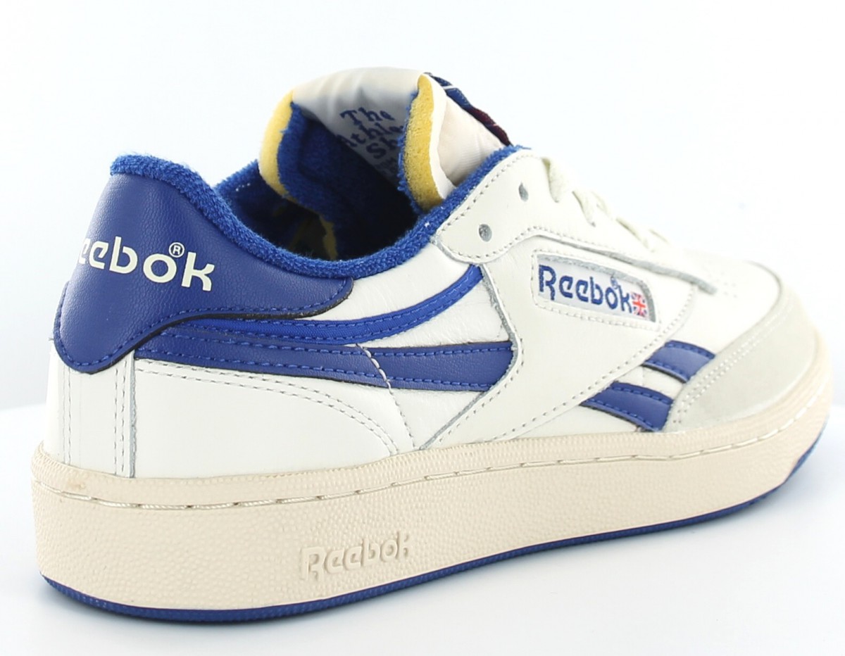 Reebok Revenge plus vintage Blanc-bleu