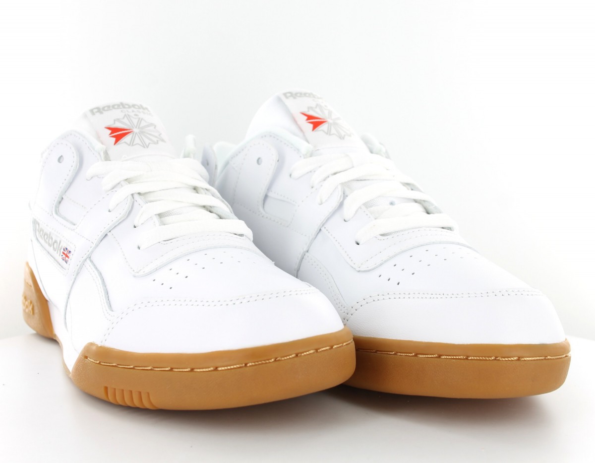 Reebok Workout plus Blanc-Gomme