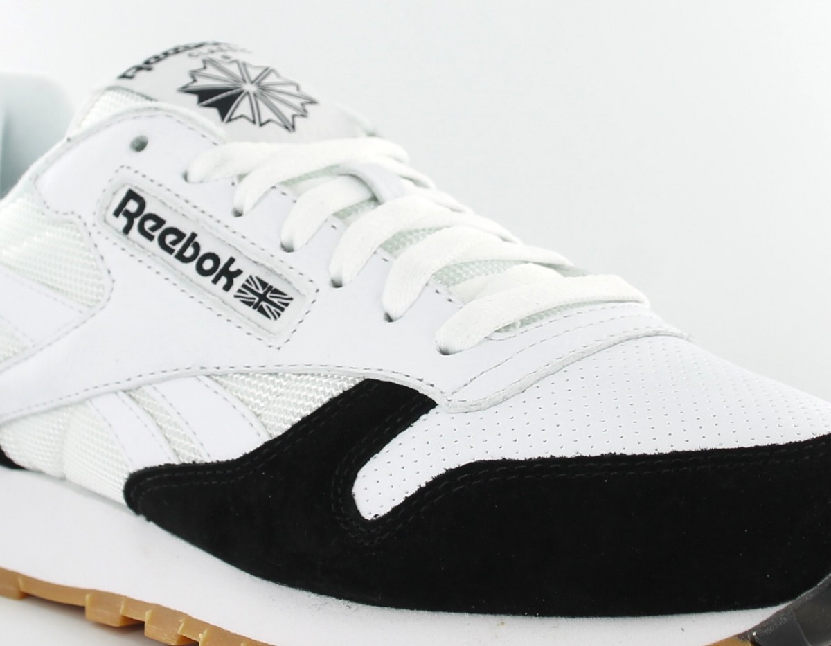 Reebok classic lthr x kendrick lamar perfect blanc-noir