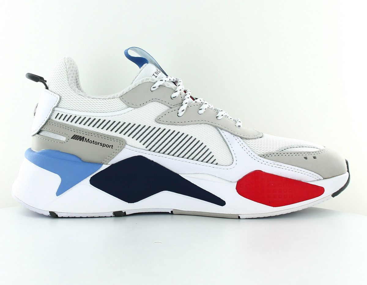 Puma RS X BMW blanc bleu rouge