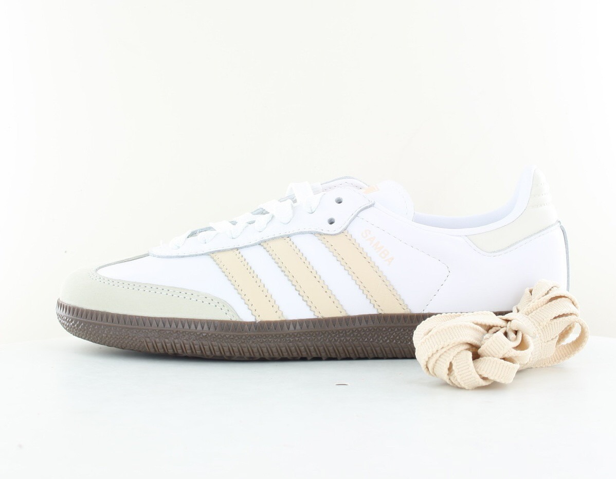 Adidas Samba og blanc beige