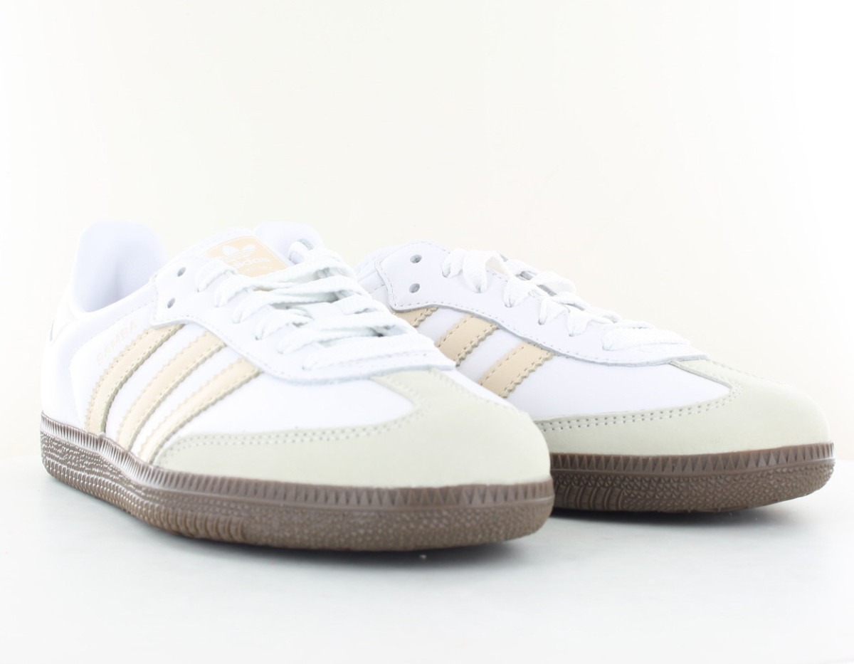 Adidas Samba og blanc beige
