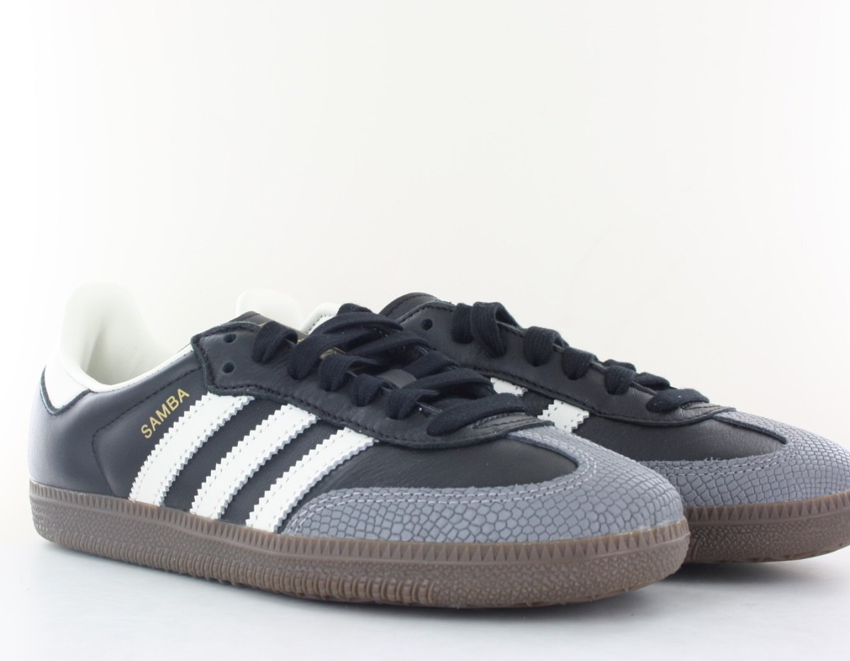 Adidas Samba og noir beige serpent