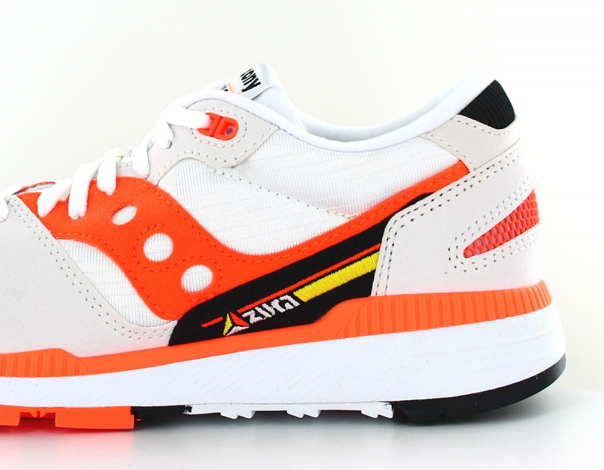 Saucony Azura blanc orange noir