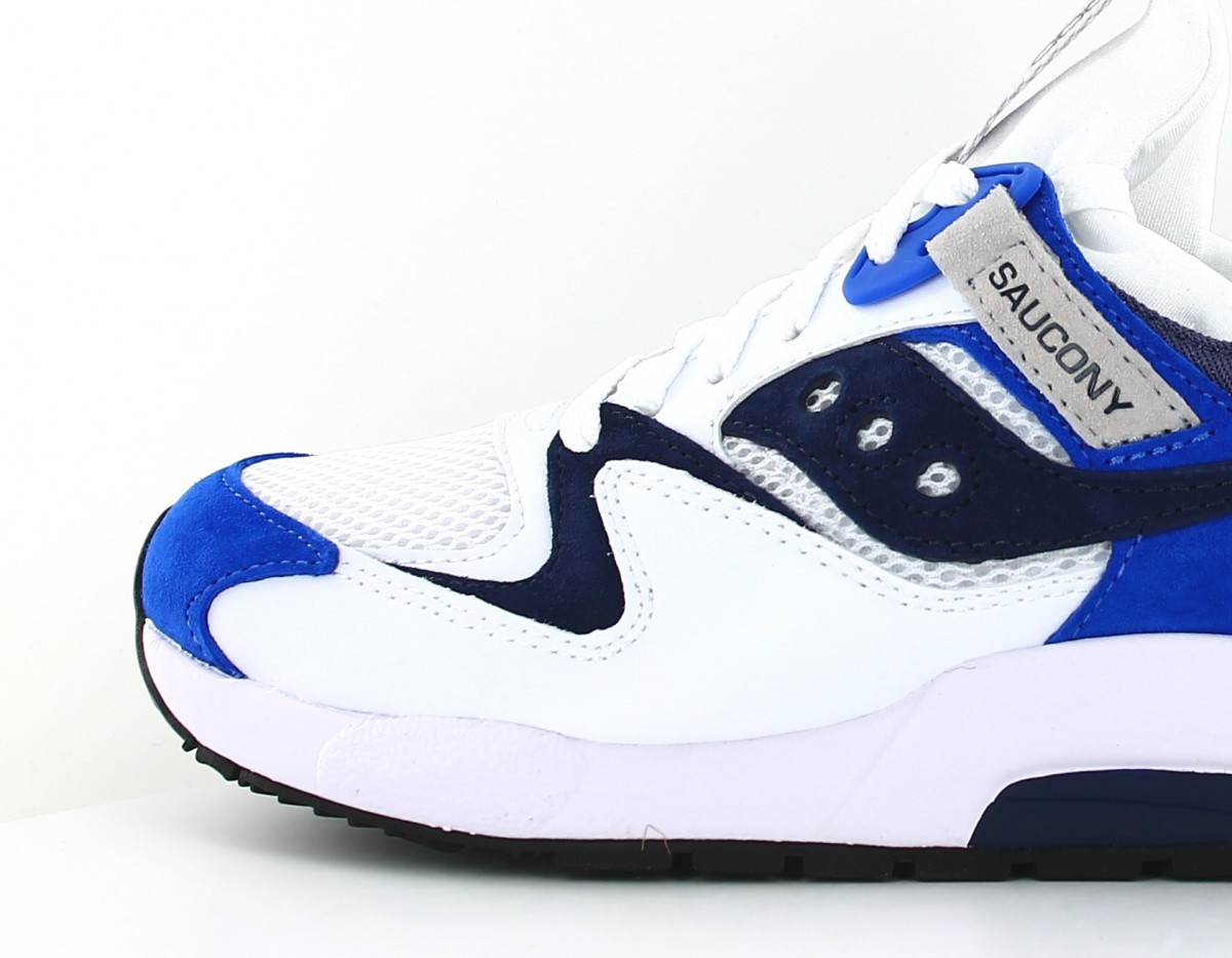 Saucony Grid 9000 blanc bleu