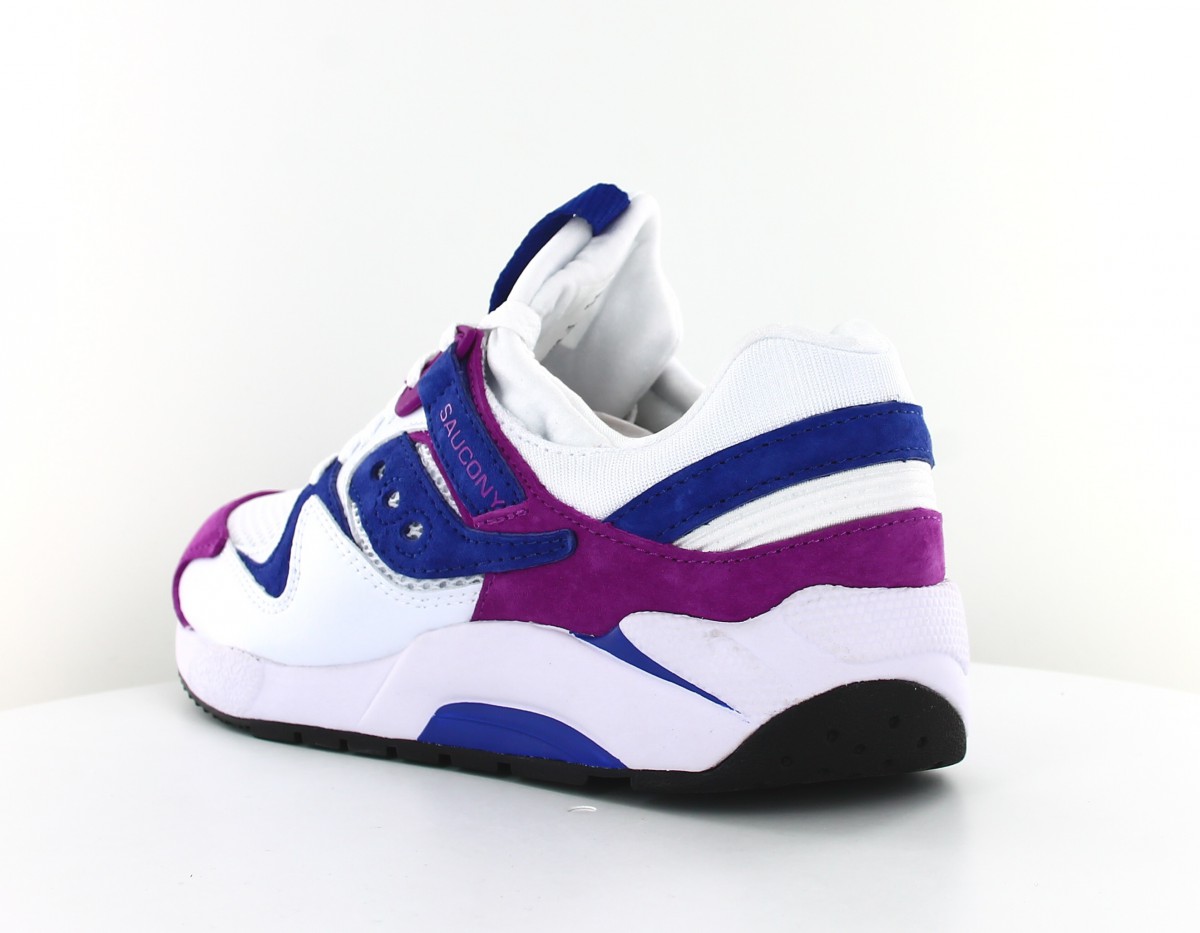 Saucony Grid 9000 blanc violet