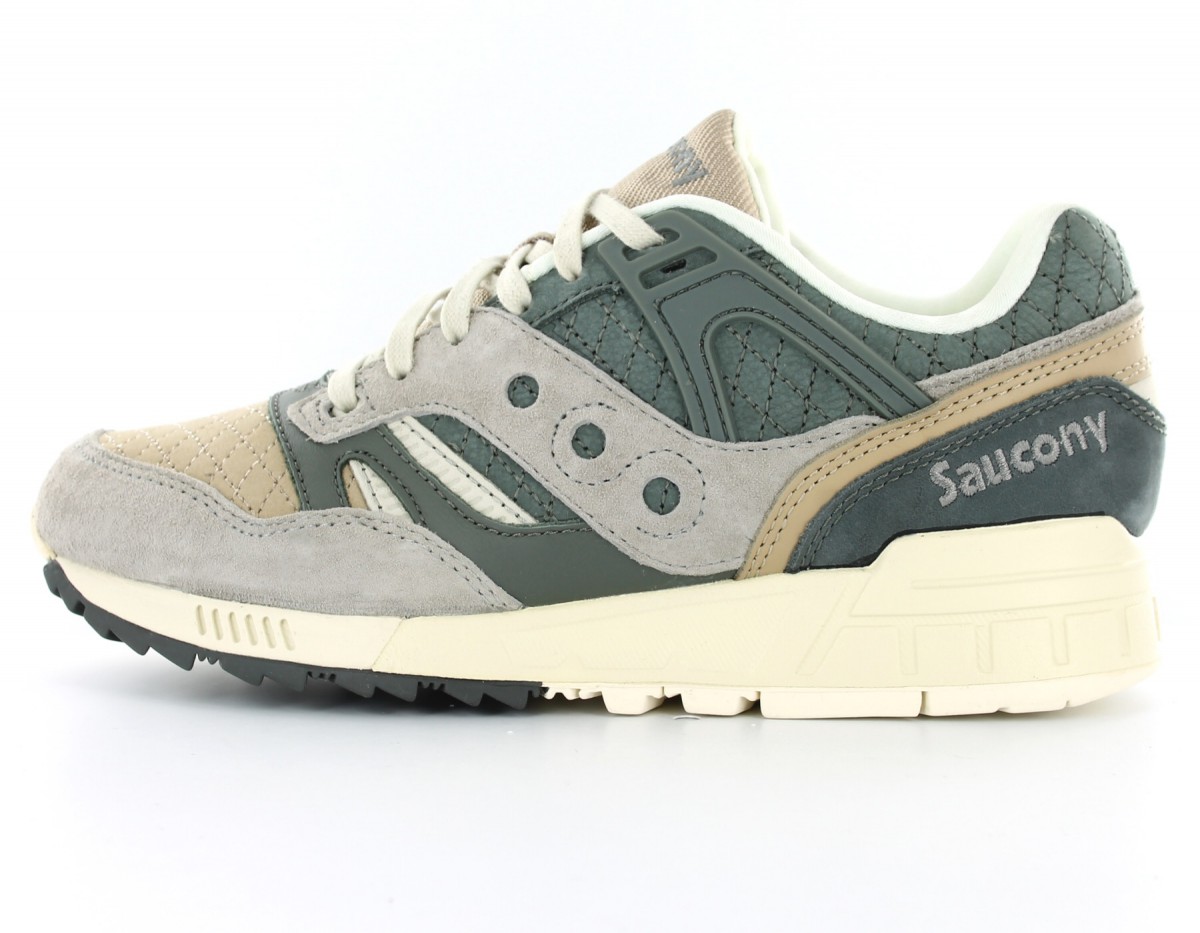 Saucony Grid SD Quilted Grey-light-tan