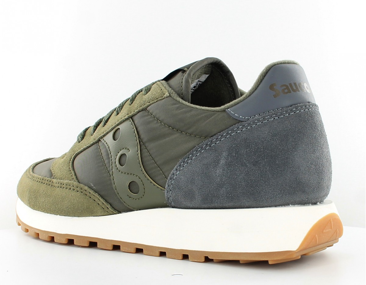 Saucony Jazz Original femme Olive-Charcoal