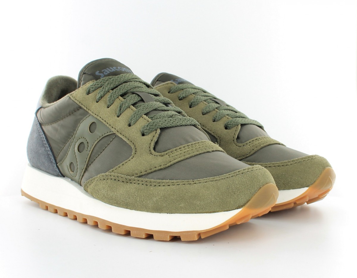 Saucony Jazz Original femme Olive-Charcoal