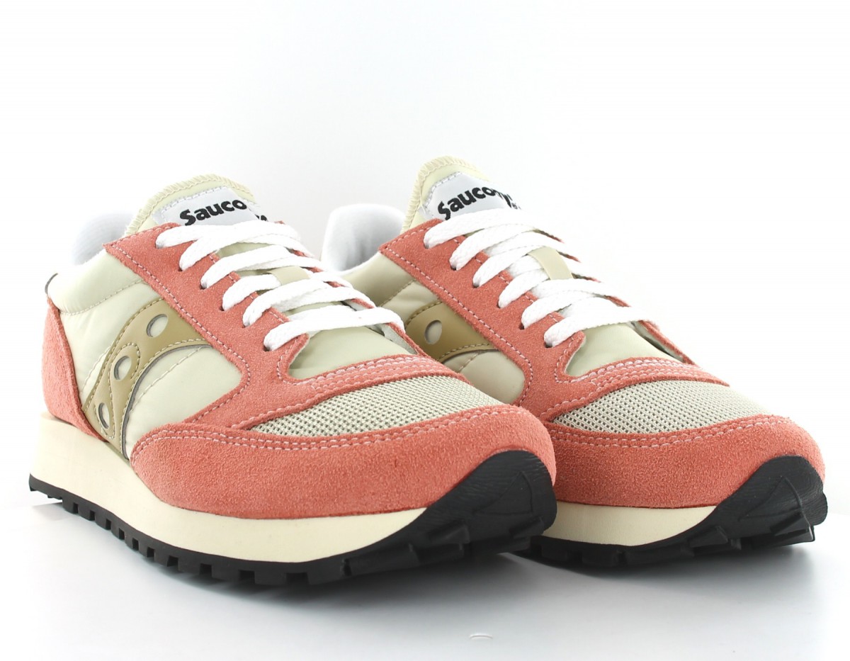 Saucony Jazz Original Vintage Beige-Rose