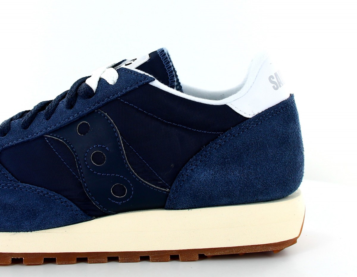 Saucony Jazz Original Vintage Suede bleu-marine