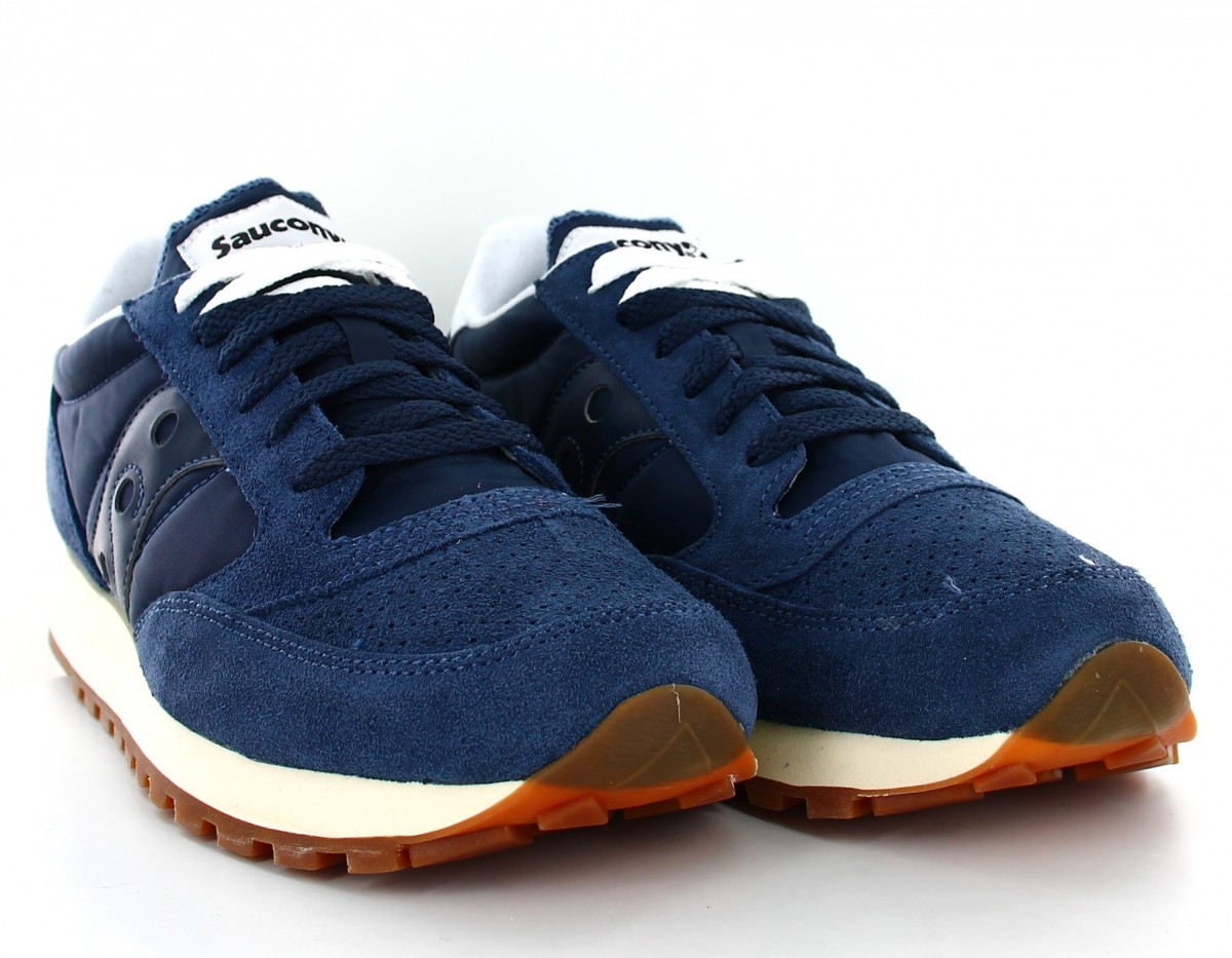 Saucony Jazz Original Vintage Suede bleu-marine