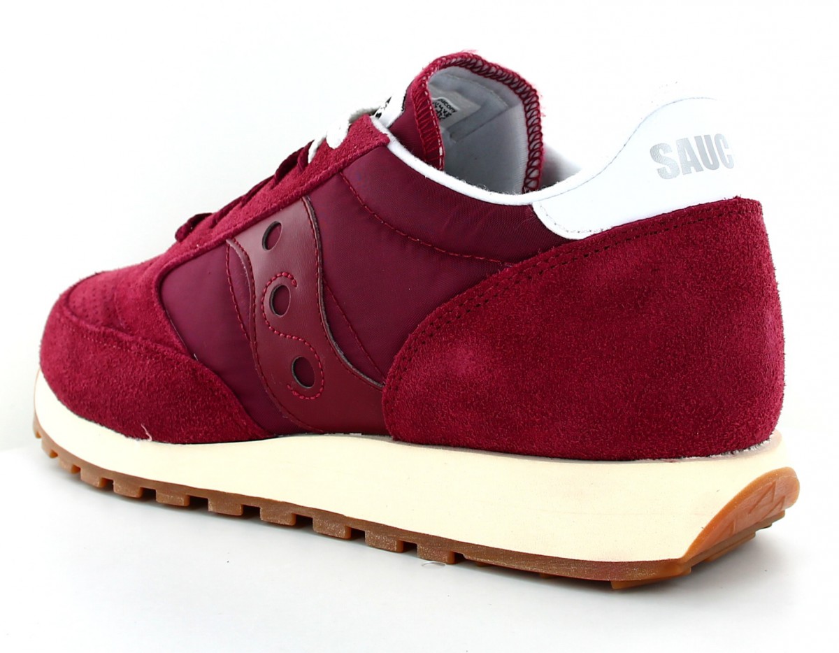 Saucony Jazz Original Vintage Suede Bordeaux