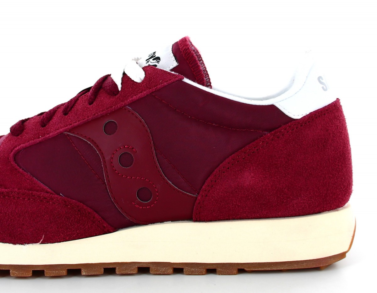 Saucony Jazz Original Vintage Suede Bordeaux