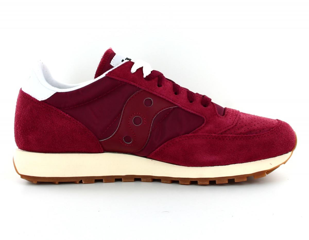 Saucony Jazz Original Vintage Suede Bordeaux