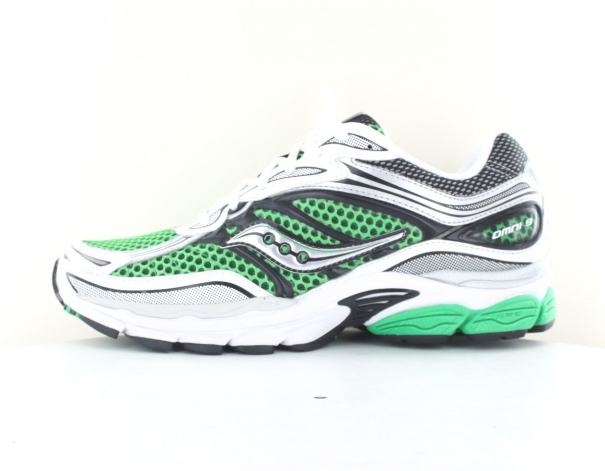 Saucony Progrid omni 9 vert argent noir