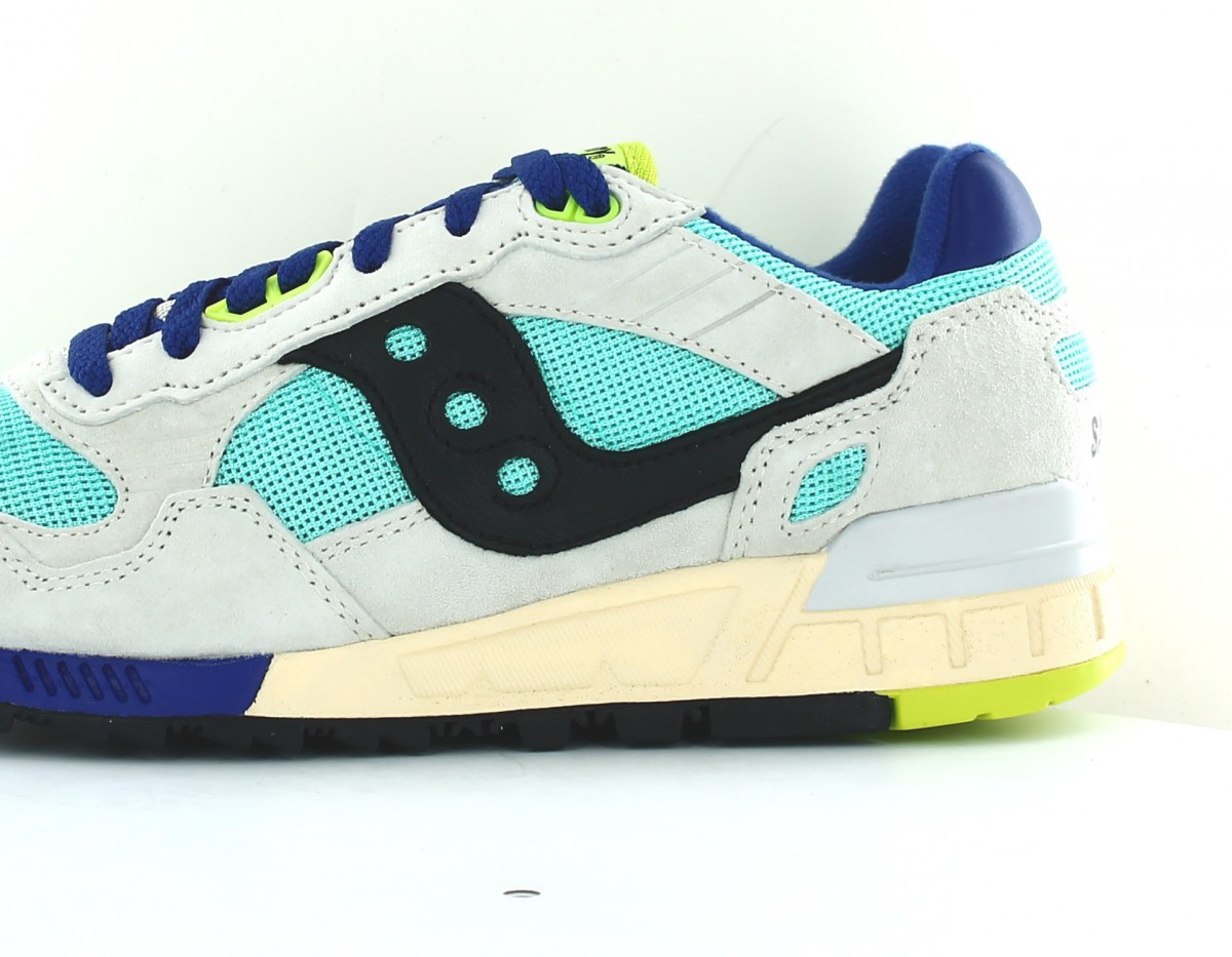 Saucony Shadow 5000 beige noir bleu turquoise