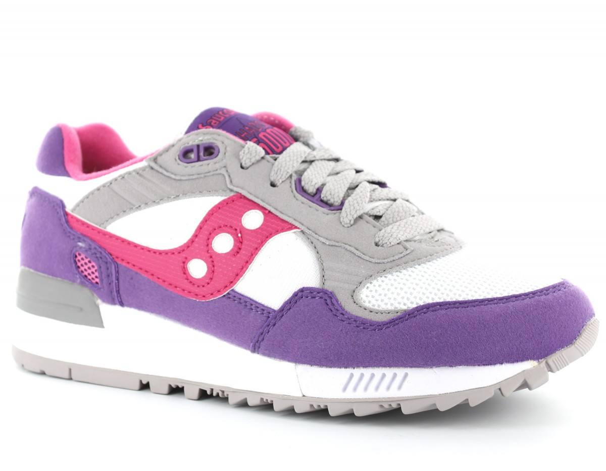 Saucony Shadow 5000 femme BLANC/VIOLET/ROSE