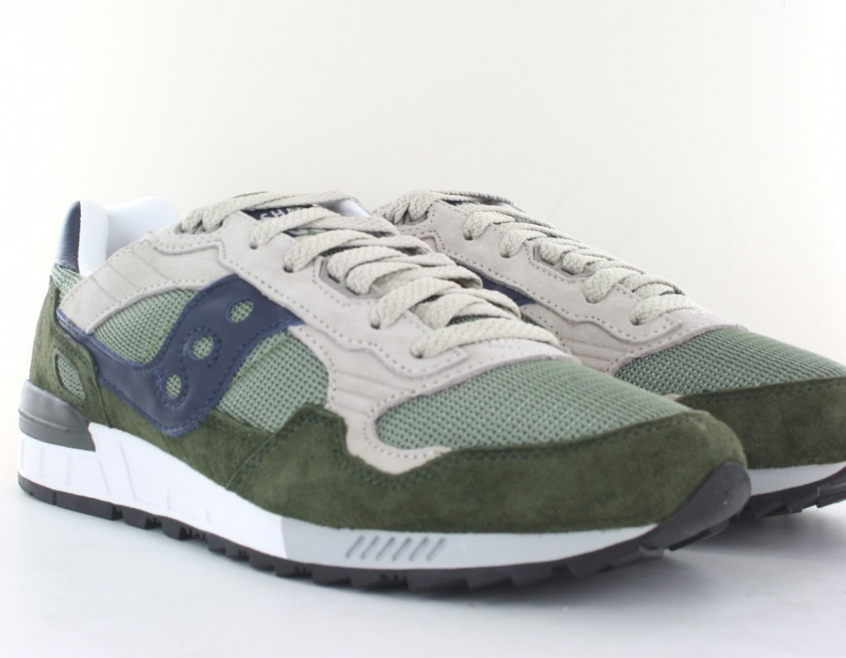Saucony Shadow 5000 kaki bleu beige