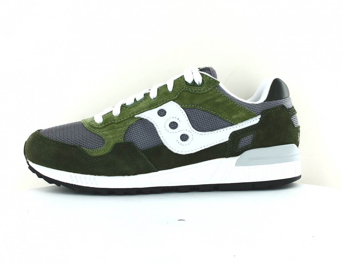 Saucony Shadow 5000 vert kaki blanc