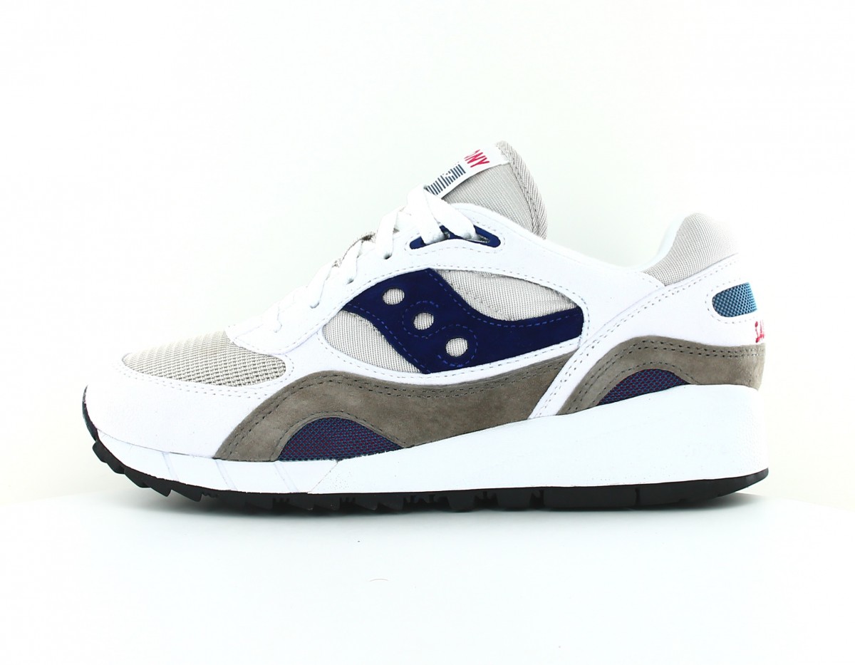 Saucony Shadow 6000 blanc bleu gris