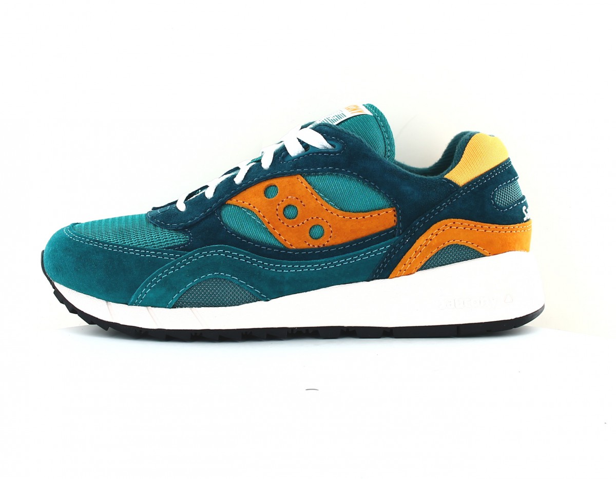 Saucony Shadow 6000 bleu turquoise jaune