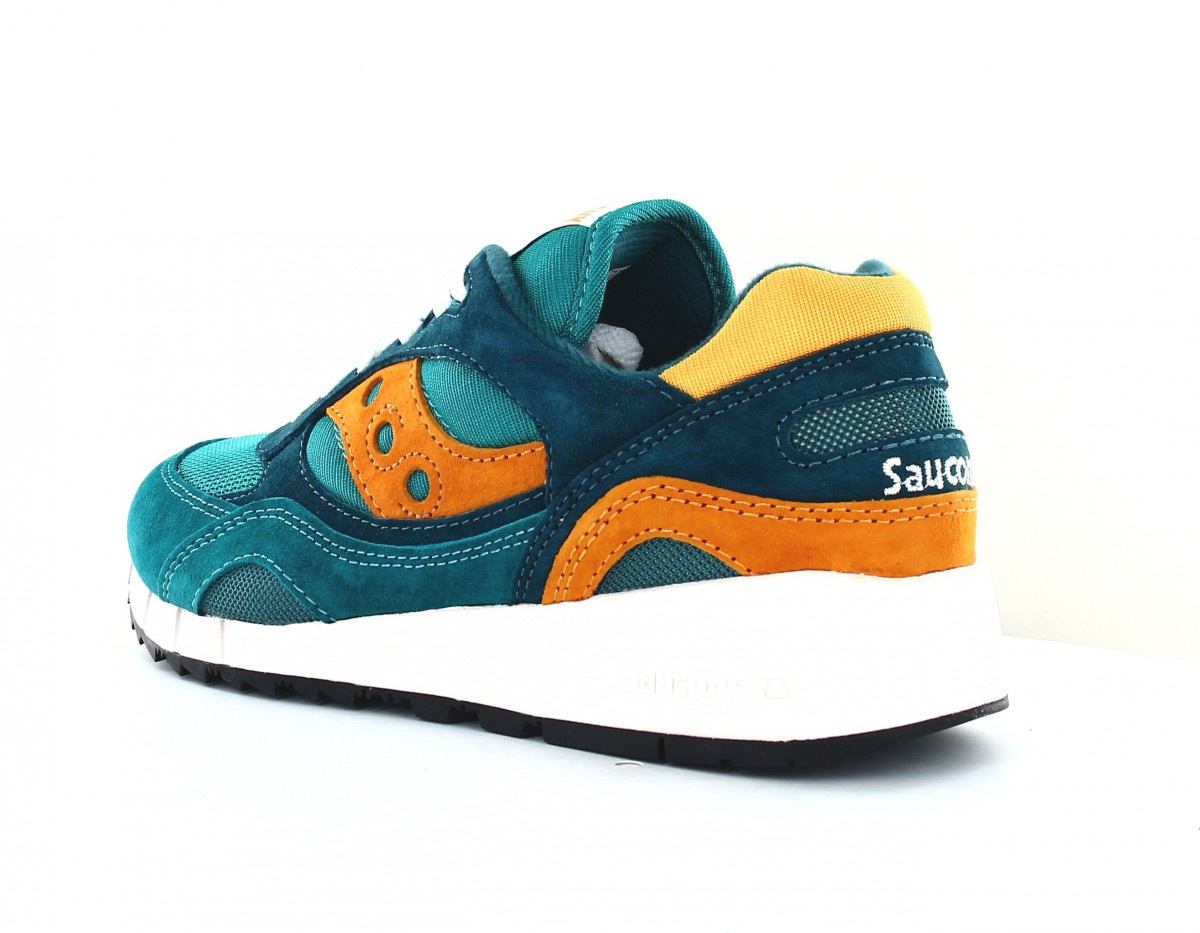 Saucony Shadow 6000 bleu turquoise jaune