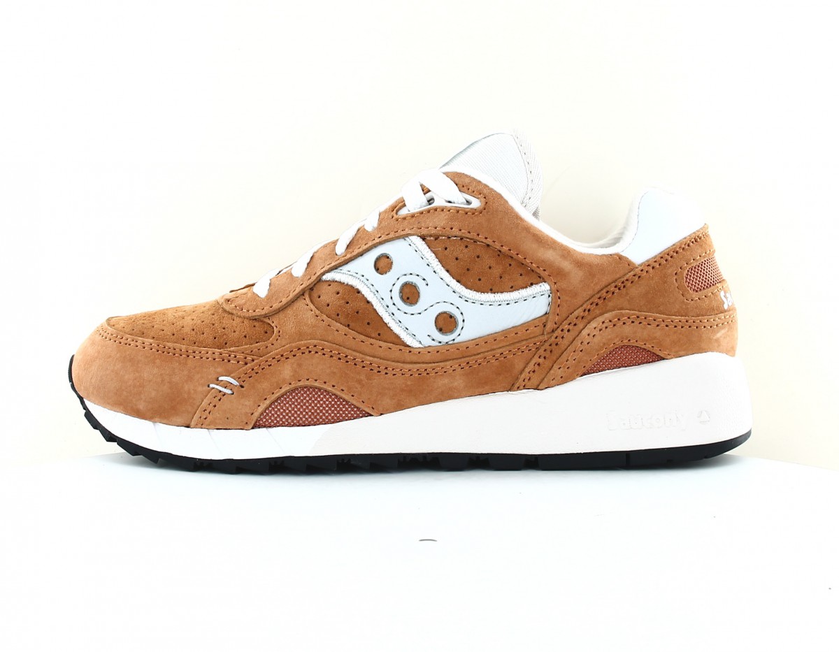 Saucony Shadow 6000 camel blanc