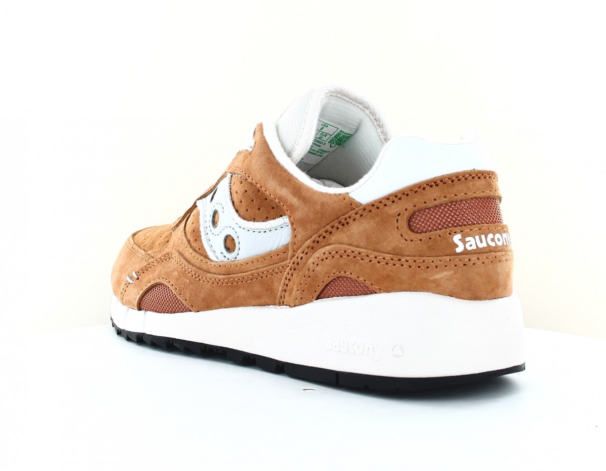 Saucony Shadow 6000 camel blanc