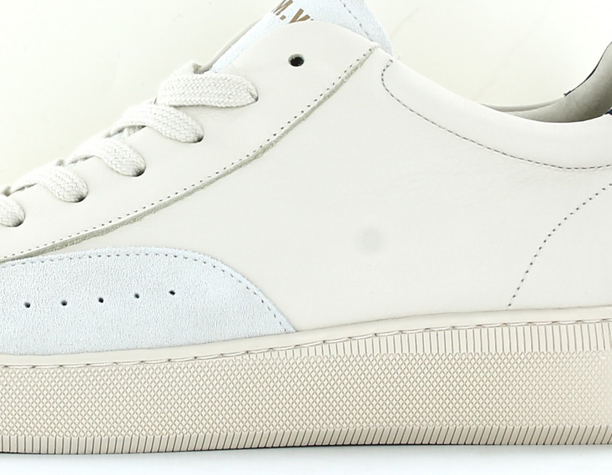  Clear sneaker blanc bleu marine