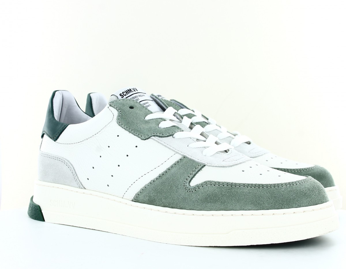 Schmoove Order sneaker blanc gris vert