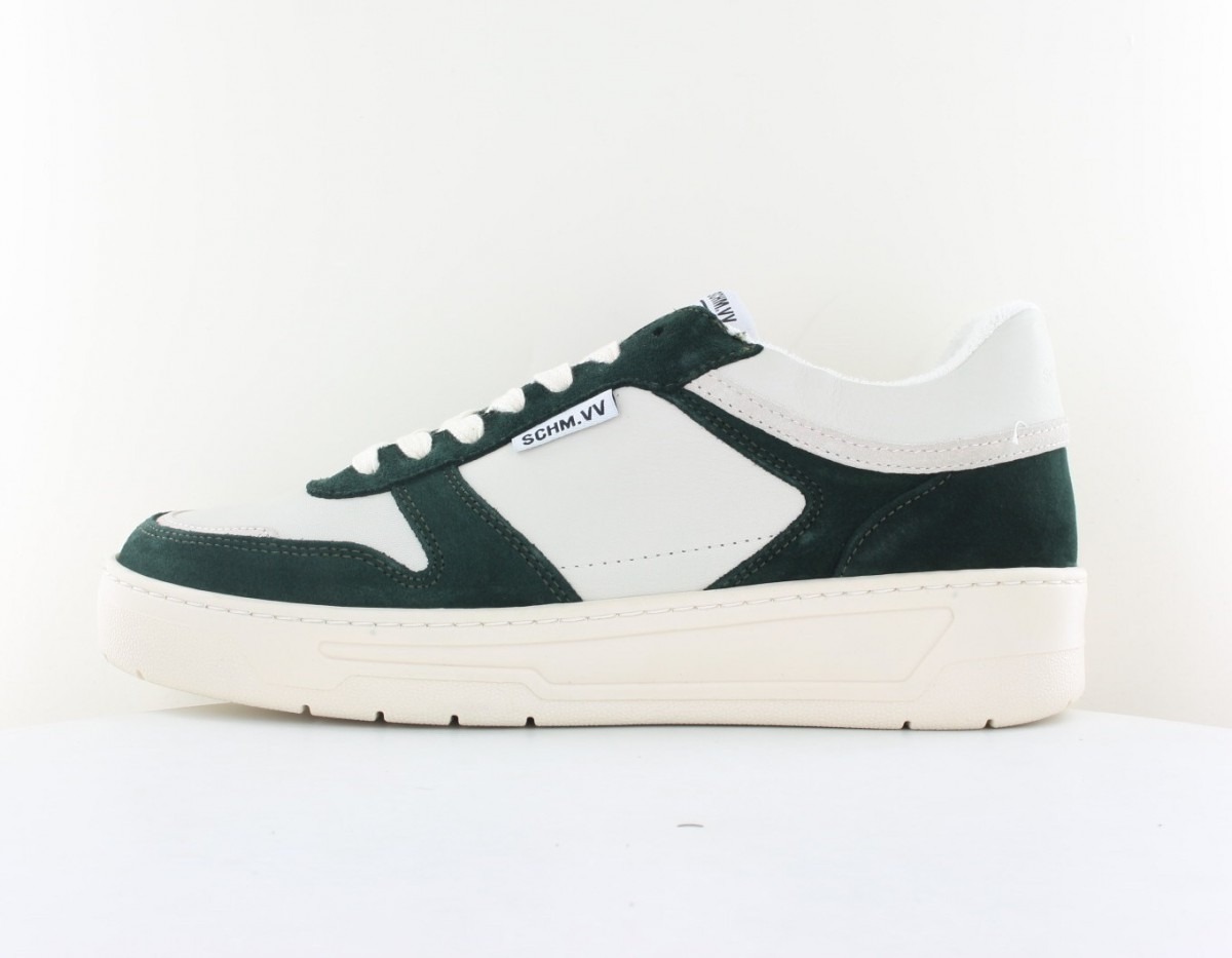 Schmoove Smatch sneaker beige vert sapin