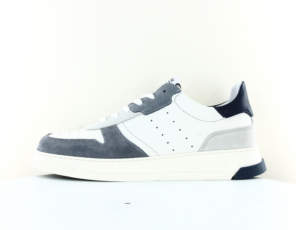 Schmoove Order sneaker blanc gris bleu marine