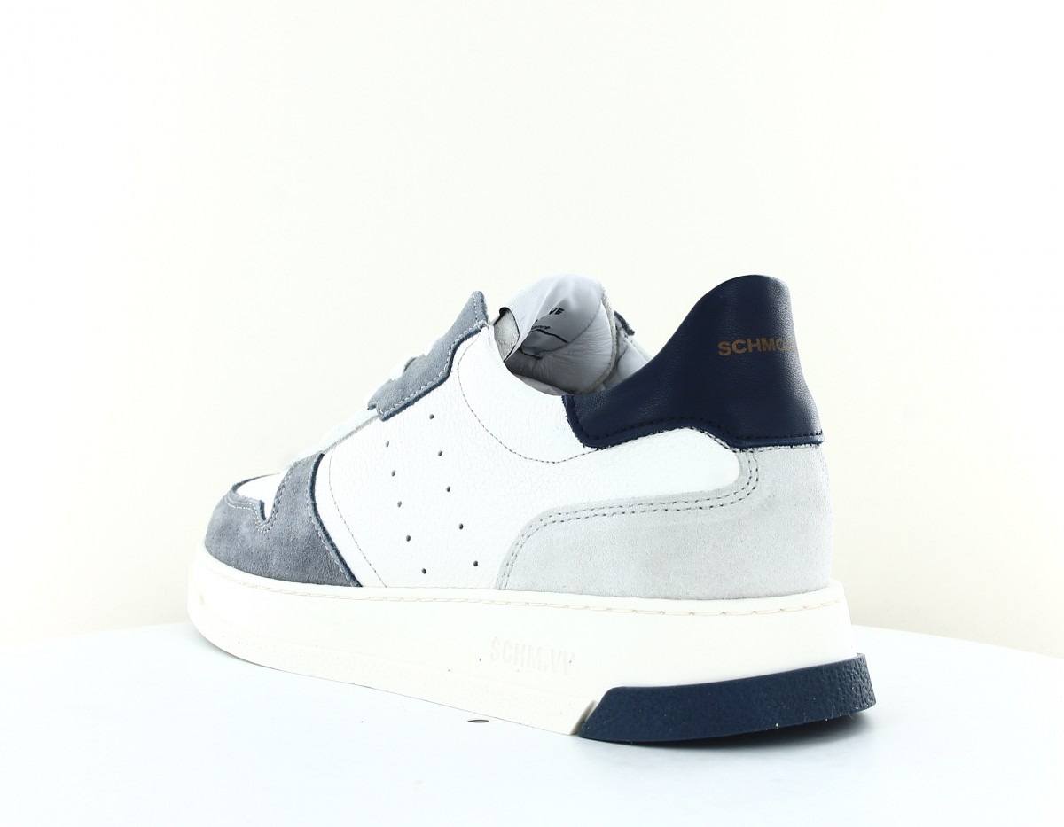 Schmoove Order sneaker blanc gris bleu marine