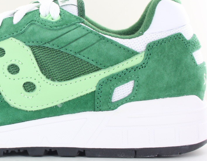 Saucony Shadow 5000 vert foncé vert pomme blanc