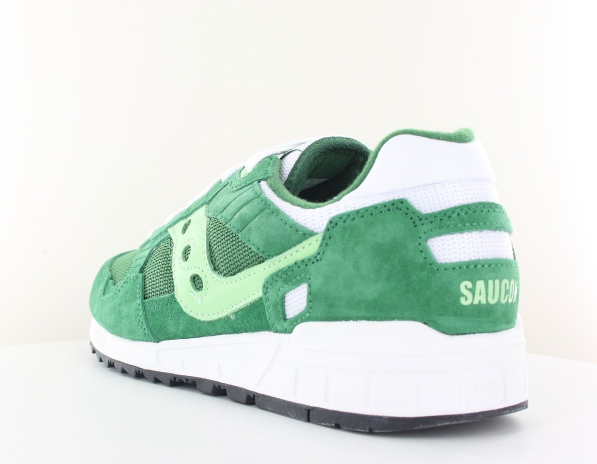 Saucony Shadow 5000 vert foncé vert pomme blanc