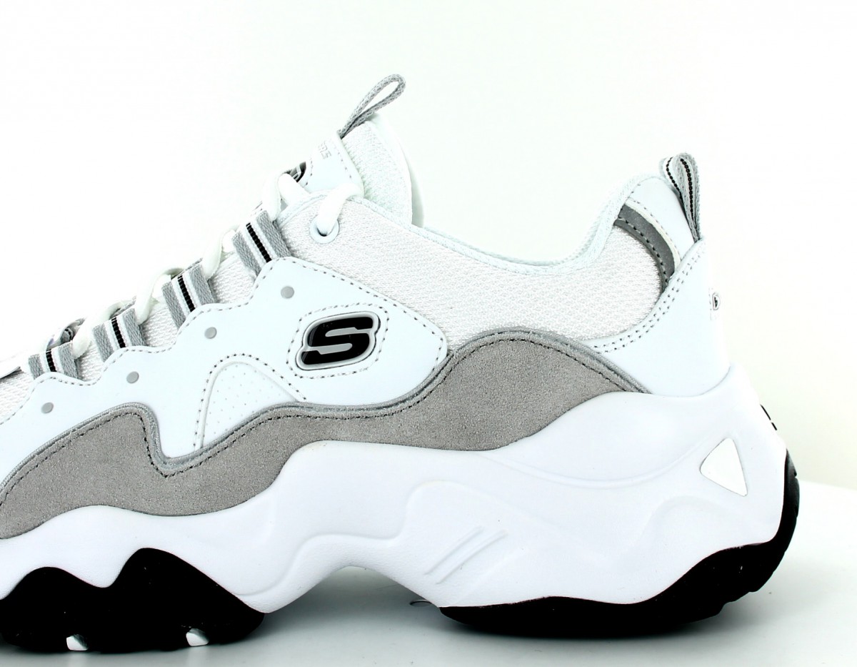 Skechers D'lites 3 blanc-noir