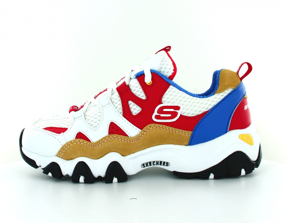 Skechers D'lites 2 One piece luffy-blanc-rouge-bleu