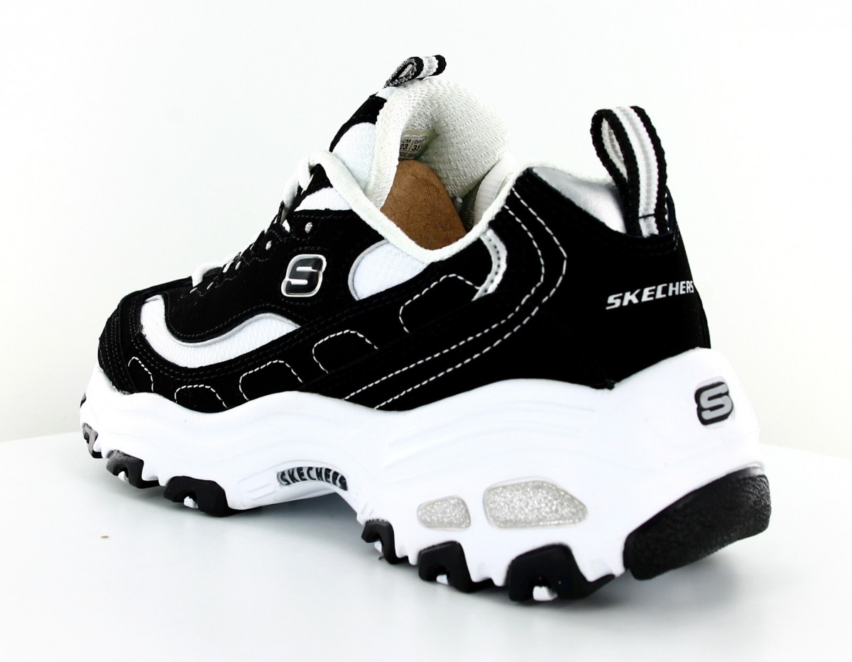 Skechers D lites noir blanc